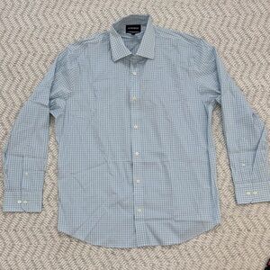 Bonobos Blue Checkered Men's Shirt